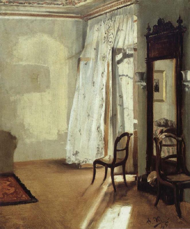 Adolph von Menzel The Balcony Room China oil painting art